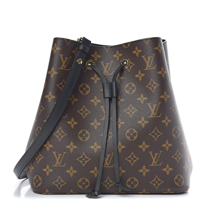 Louis Vuitton Monogram Neonoe MM Black 1 of 8