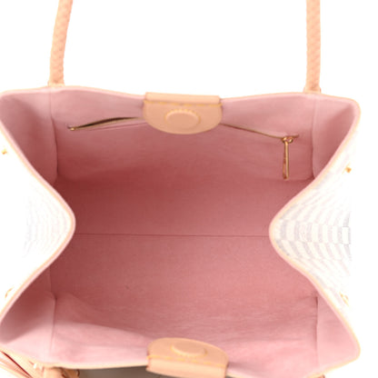 Louis Vuitton Damier Azur Propriano Rose Ballerine 5 of 10