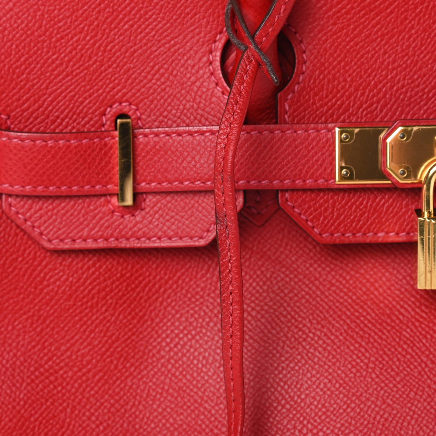 Hermes Epsom Birkin 30 Rouge Casaque 34 of 40