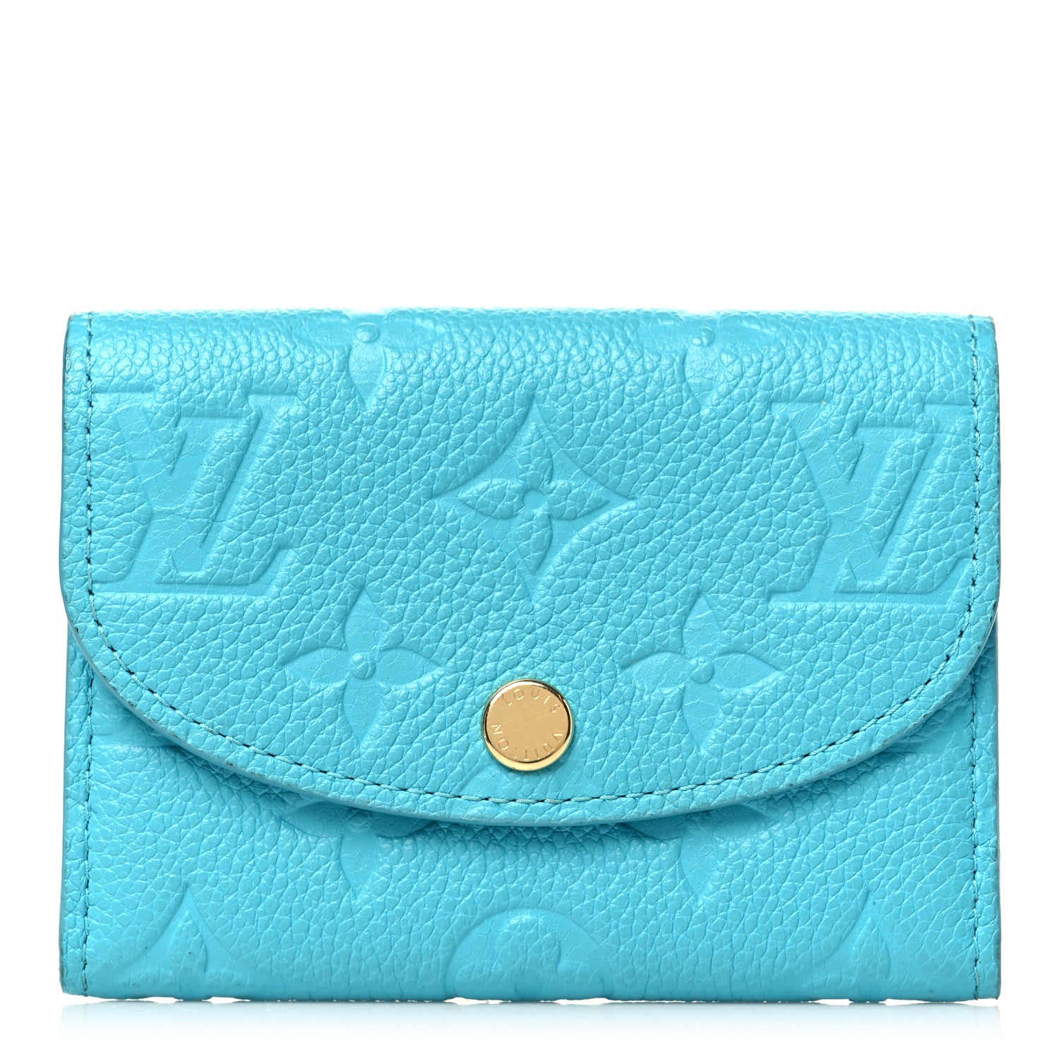 Louis Vuitton LV X TM Empreinte Rosalie Coin Purse Kabira Blue 1 of 8