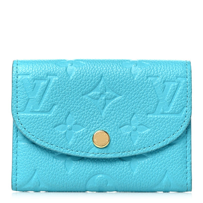 Louis Vuitton LV X TM Empreinte Rosalie Coin Purse Kabira Blue 1 of 8