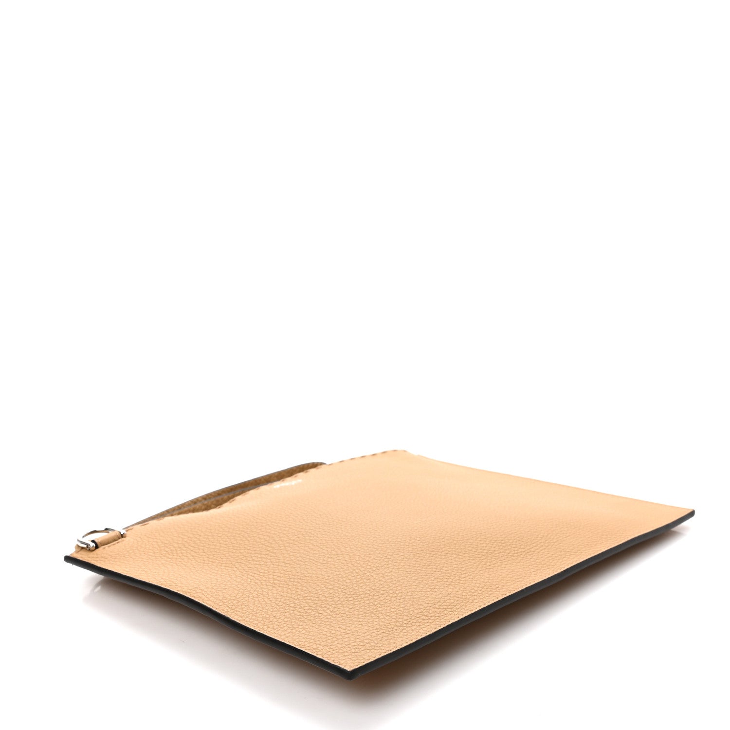 Fendi Cuoio Romano Selleria Large Flat Pouch Mou 4 of 6