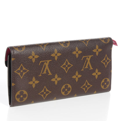 Louis Vuitton Monogram Josephine Wallet Red 3 of 8