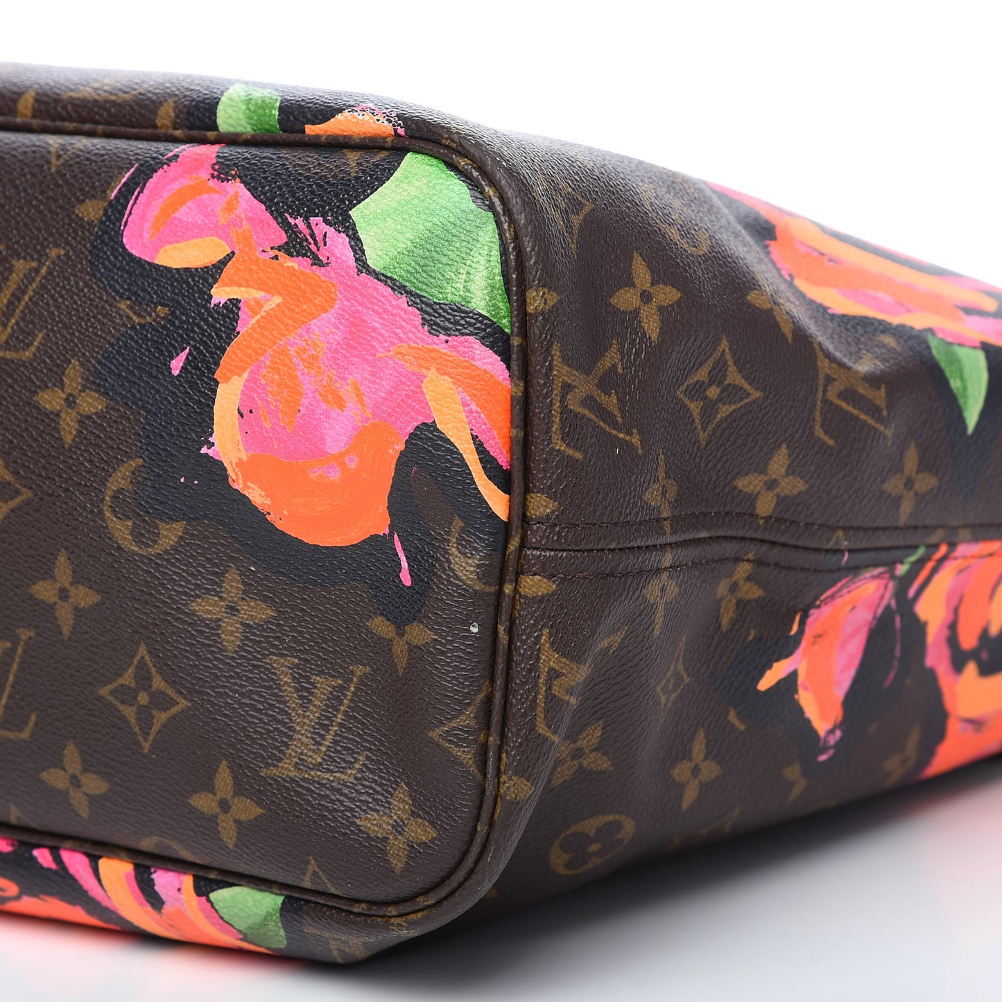 Monogram Roses Neverfull MM