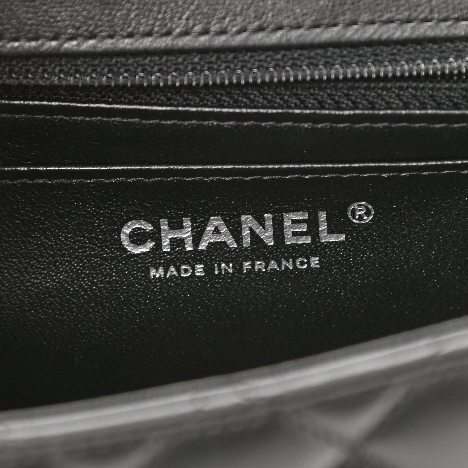Chanel Lambskin Quilted Mini Square Flap Black 6 of 11