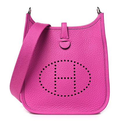Hermes Taurillon Clemence Evelyne TPM Magnolia 1 of 11