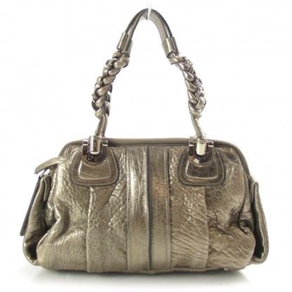 Chloe Leather Heloise Small Satchel Metallic 1 of 10