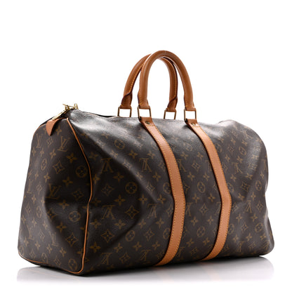 Louis Vuitton Monogram Keepall 45 2 of 12