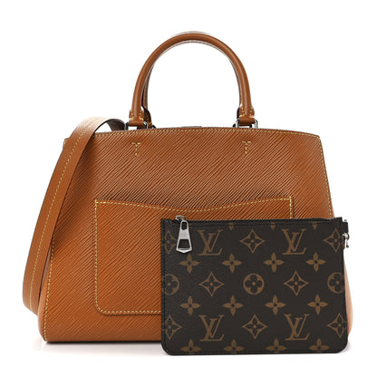 Louis Vuitton Epi Marelle Tote MM Gold Honey 1 of 12
