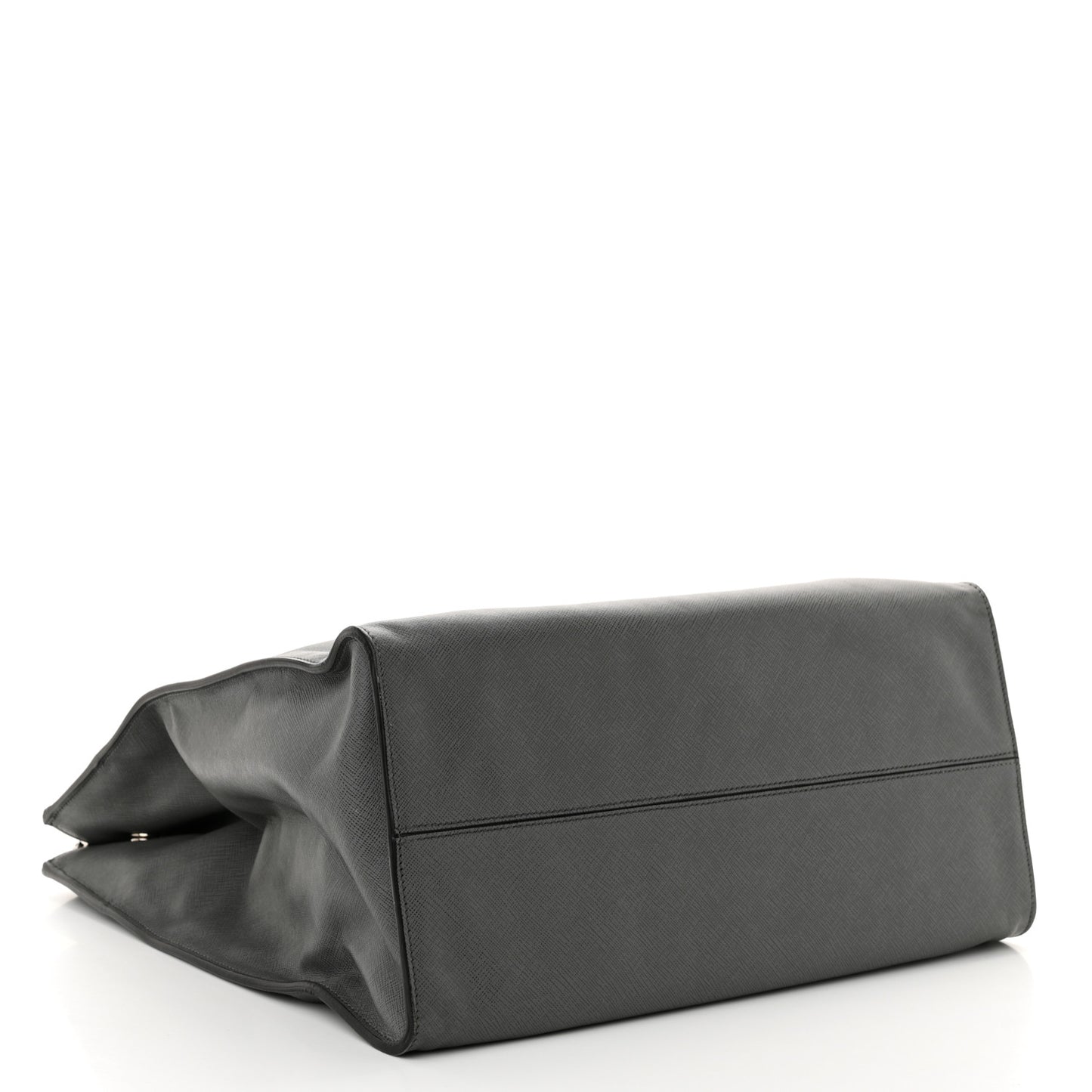 Saffiano Travel Shopping Tote Mercurio