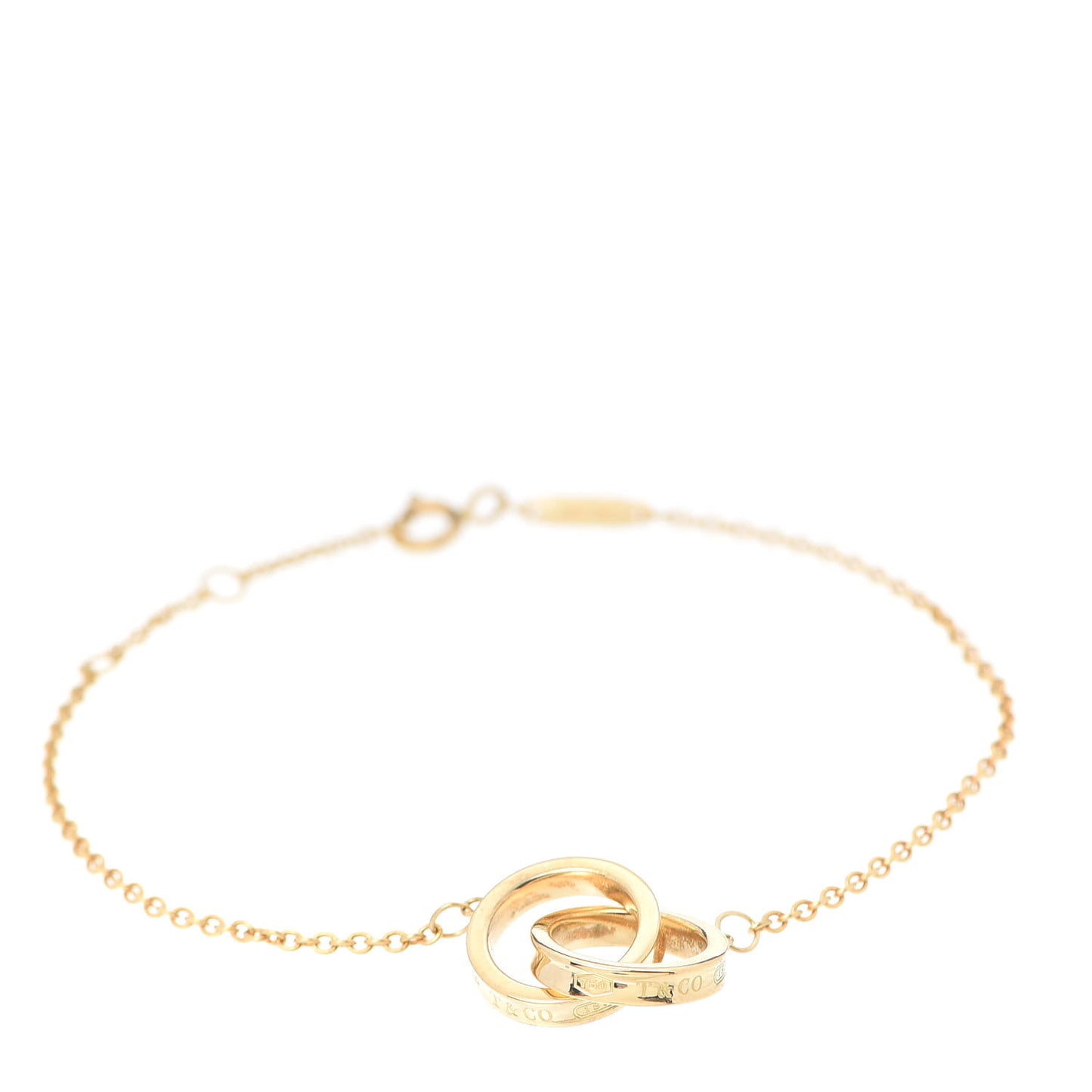 18K Yellow Gold 1837 Interlocking Circles Bracelet