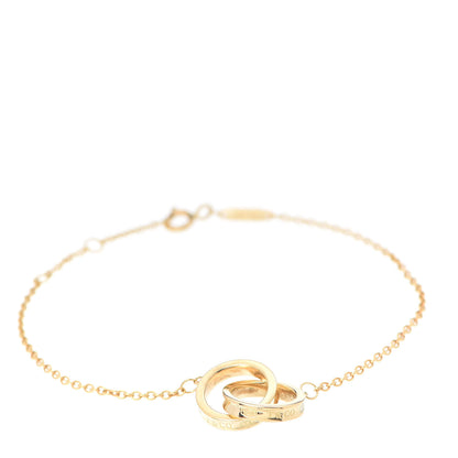 Tiffany 18K Yellow Gold 1837 Interlocking Circles Bracelet 1 of 6