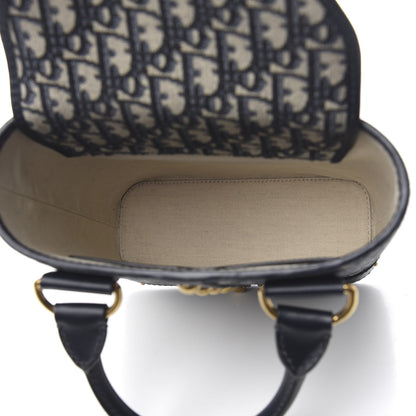 Christian Dior Oblique Studded DiorAvenue Bag Blue 4 of 8