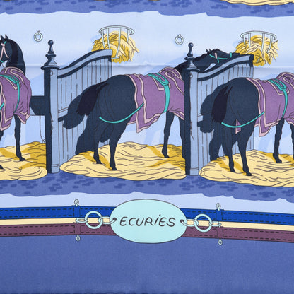 Hermes Silk Ecuries Scarf 70 2 of 5