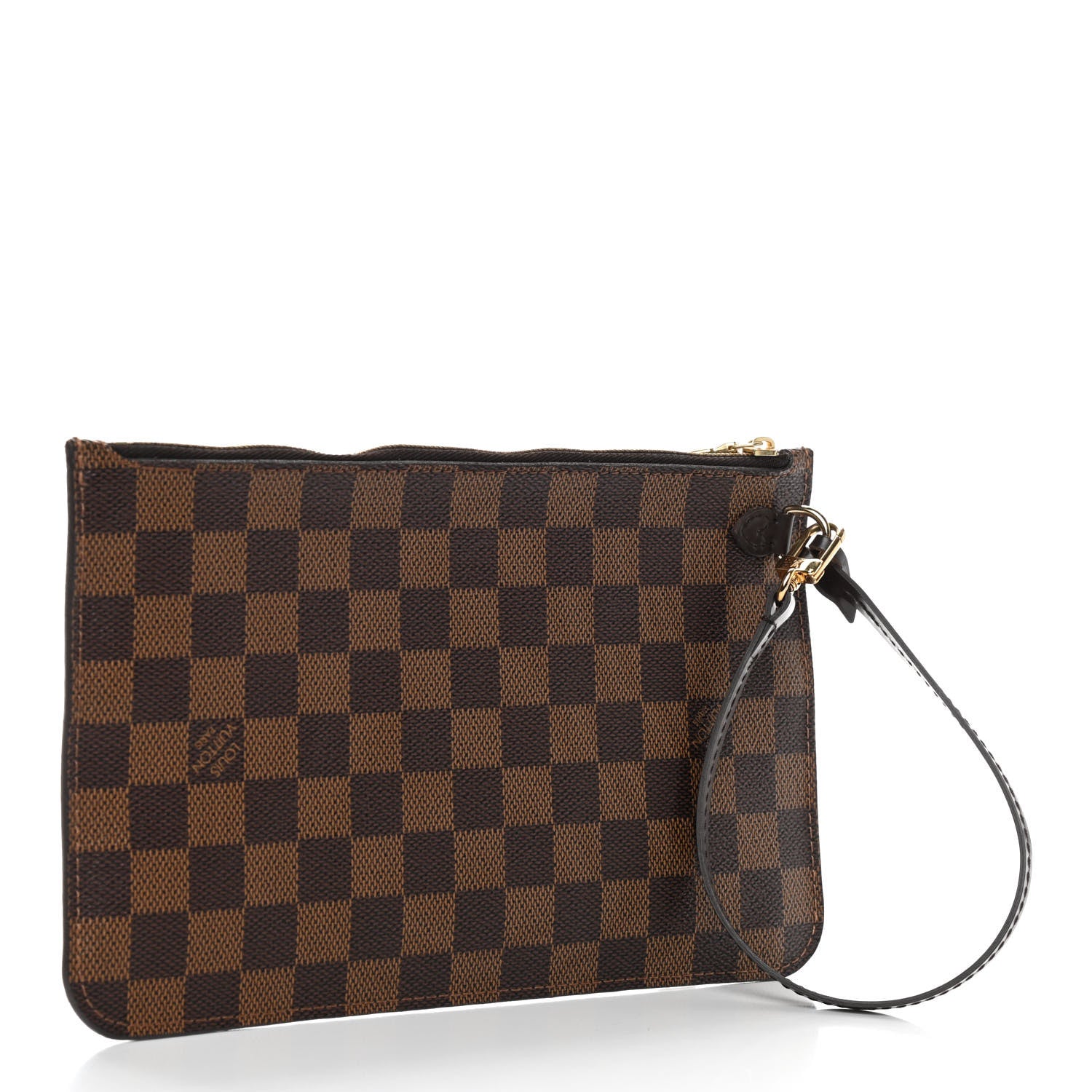 Louis Vuitton Damier Ebene Neverfull MM GM Pochette 3 of 9