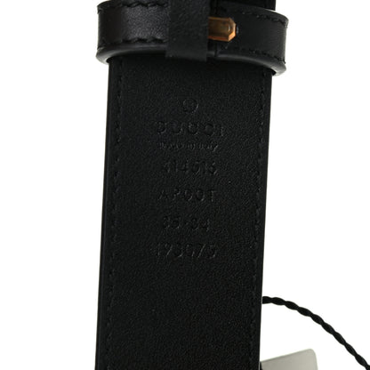 Gucci Calfskin Double G 30mm Belt 85 34 Black 5 of 6