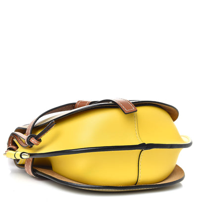 Loewe Calfskin Small Gate Crossbody Bag Mocca Yellow Pecan 4 of 9