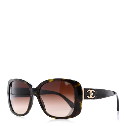 Chanel CC Turnlock Sunglasses 5234 Q Tortoise 1 of 7