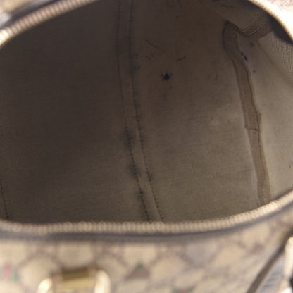 Gucci GG Plus Monogram Hearts Medium Joy Boston Dark Brown 6 of 14