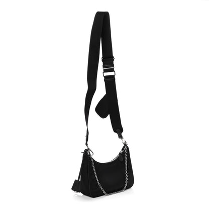 Prada Nylon Re-Edition 2005 Shoulder Bag Black 3 of 10