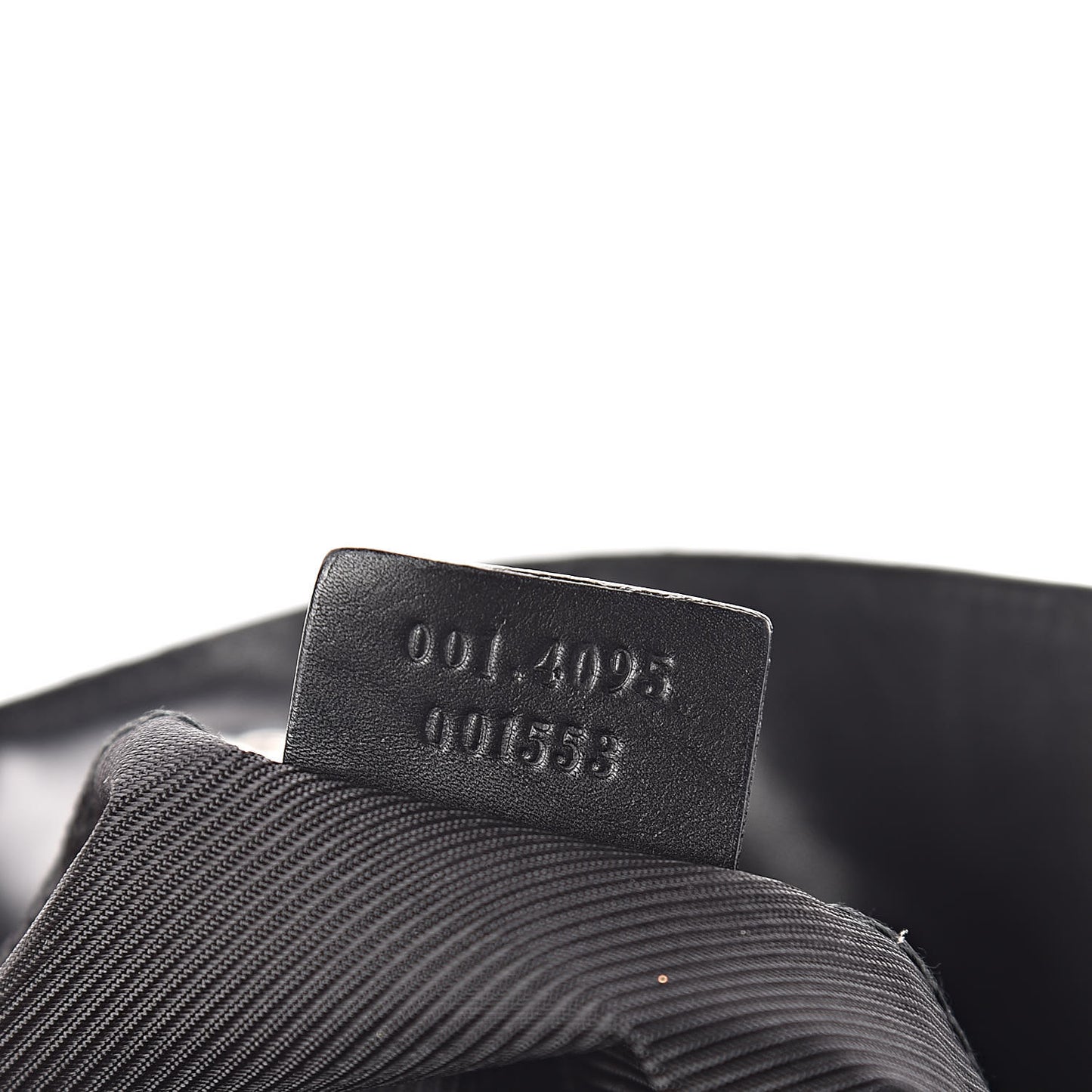 Monogram Bamboo Top Handle Bag Black