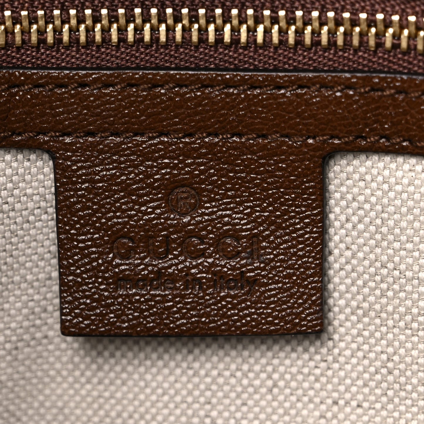 Monogram Calfskin Large Horsebit 1955 Tote Bag Beige Brown Sugar