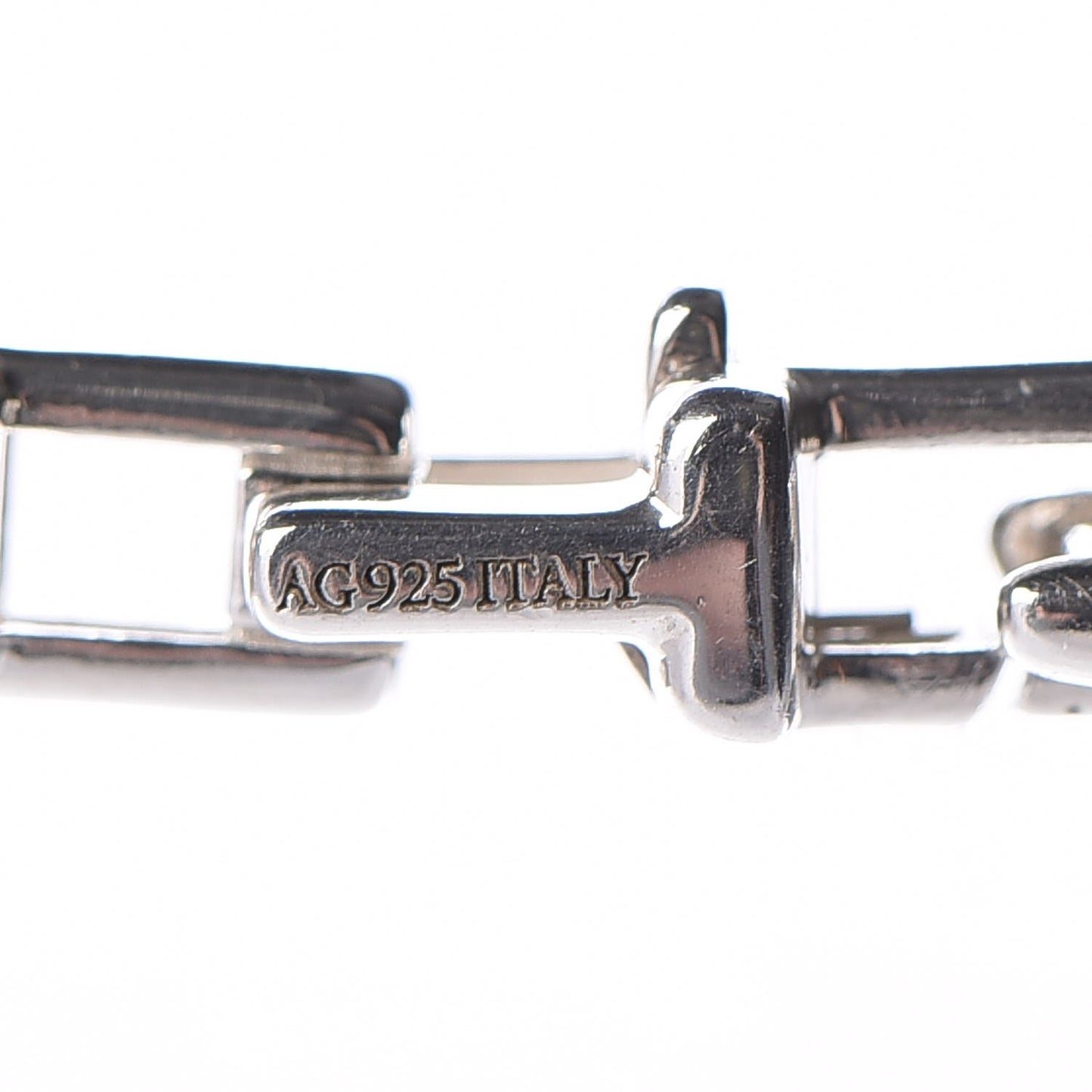 Sterling Silver T Chain Necklace