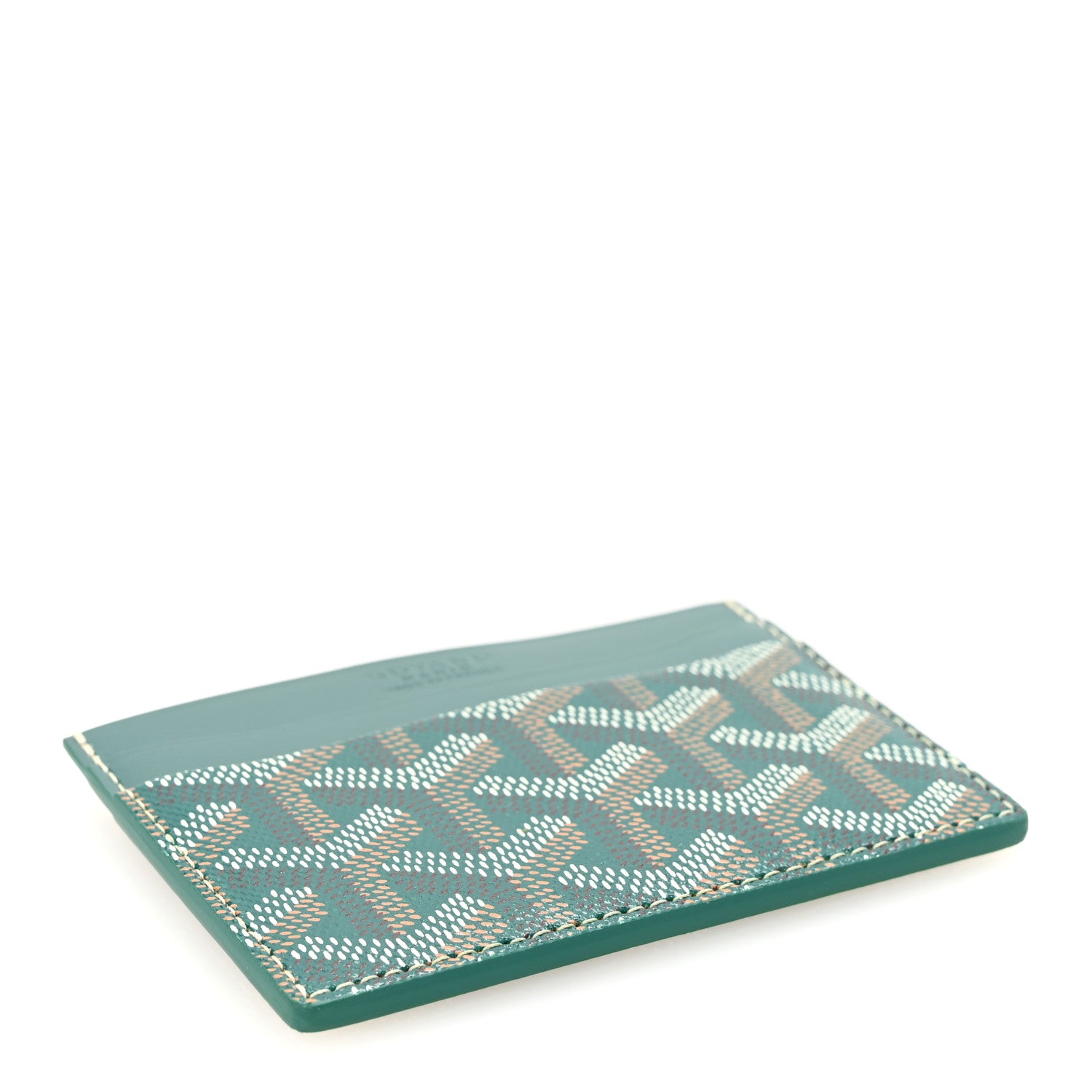 Goyard Goyardine Saint Sulpice Card Holder Green 4 of 6