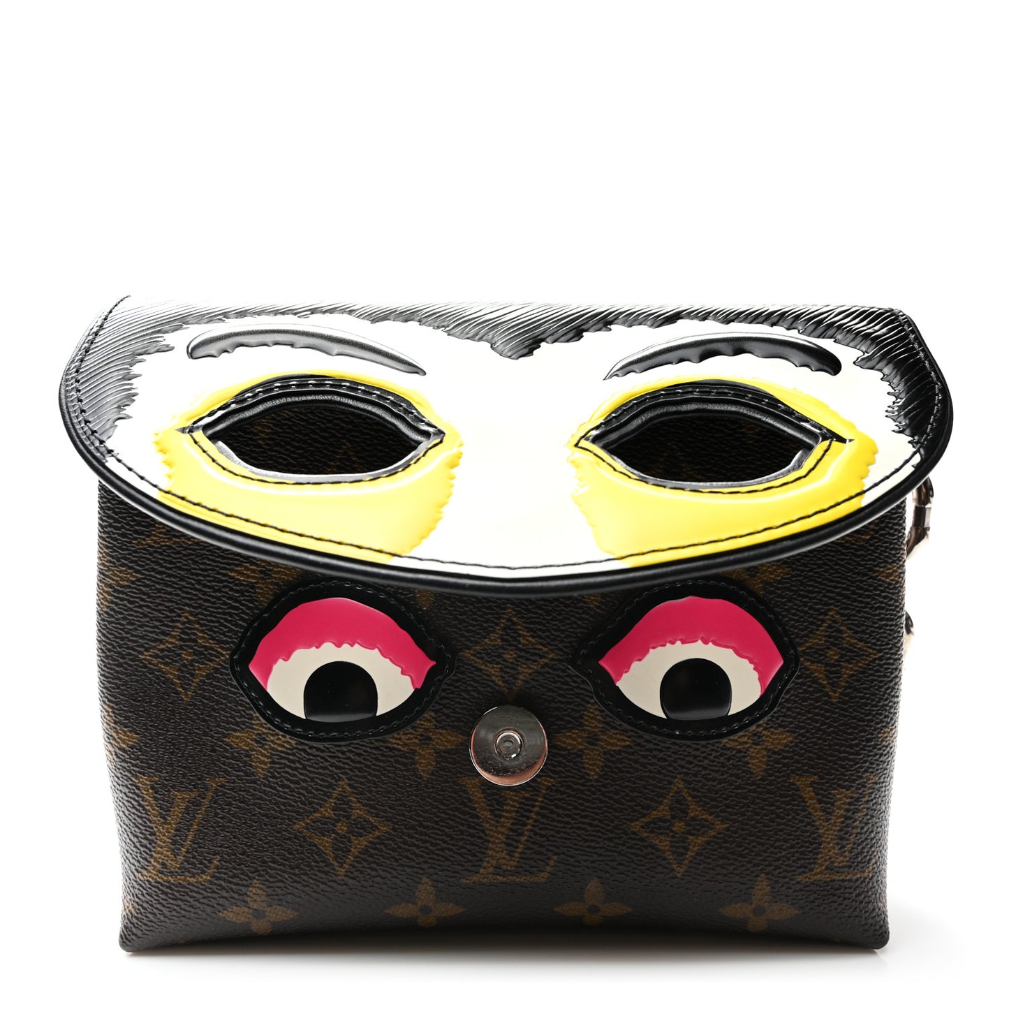 Monogram Kabuki Pochette Black