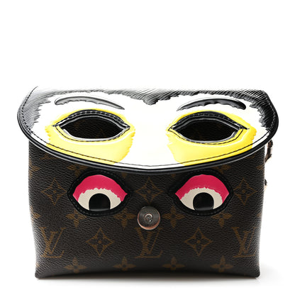Louis Vuitton Monogram Kabuki Pochette Black 10 of 11