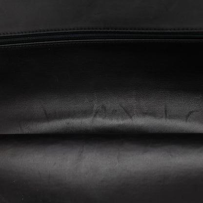 Chanel Lambskin Quilted Maxi Double Flap Black 17 of 19