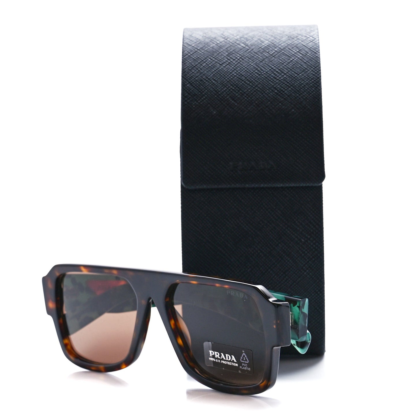 Acetate Symbole Sunglasses SPR 22Y Tortoise Green
