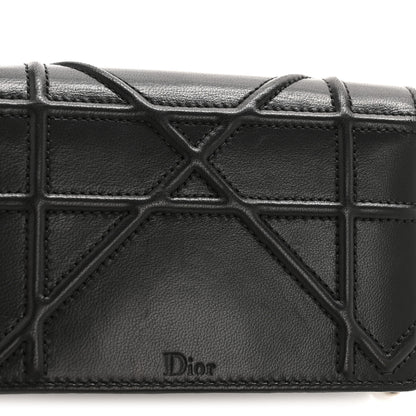 Christian Dior Lambskin Baby Diorama Flap Bag Black 13 of 13