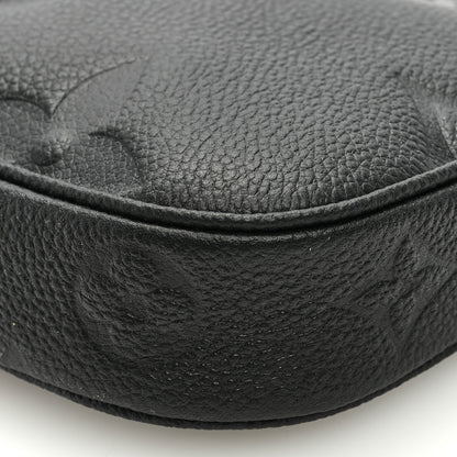 Louis Vuitton Empreinte Monogram Giant Multi Pochette Accessories Small Pochette Black 8 of 8