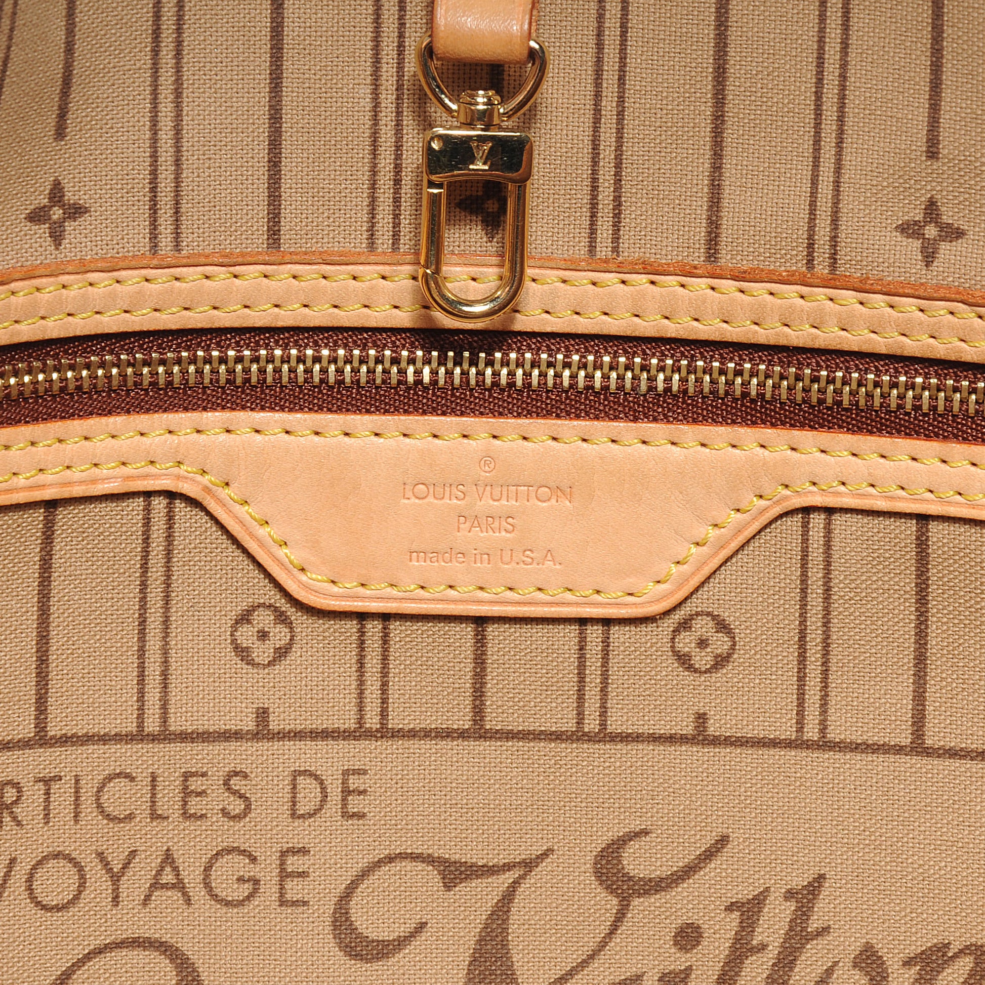 Louis Vuitton Monogram Neverfull MM 8 of 9