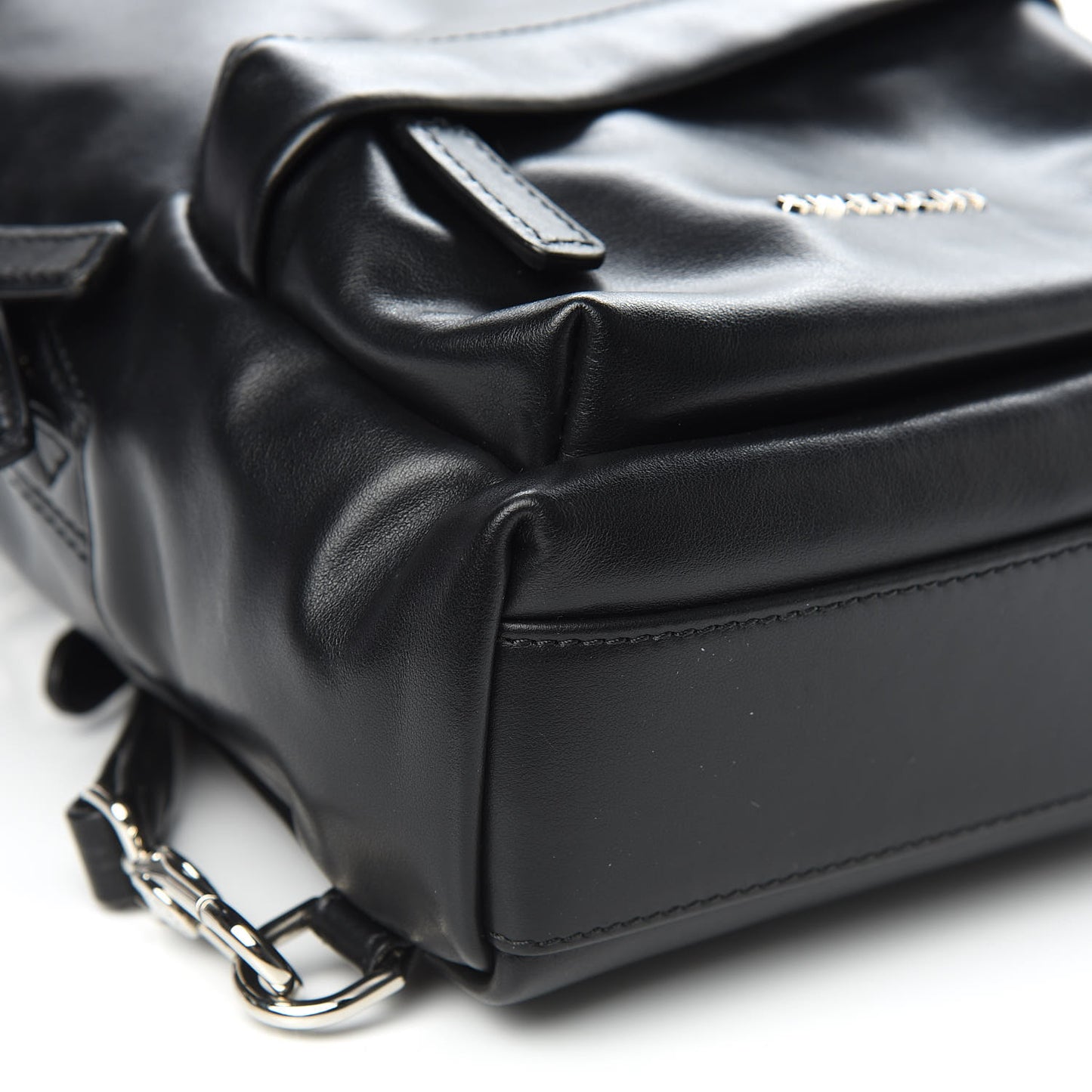Smooth Calfskin Nano Backpack Black