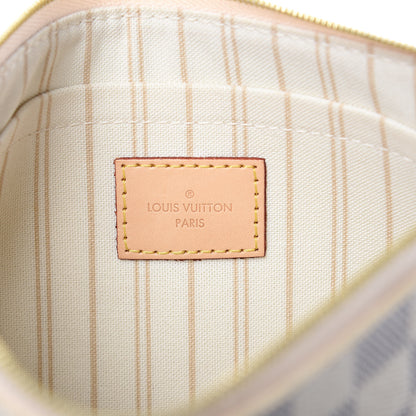 Louis Vuitton Damier Azur Neverfull MM GM Pochette 6 of 11