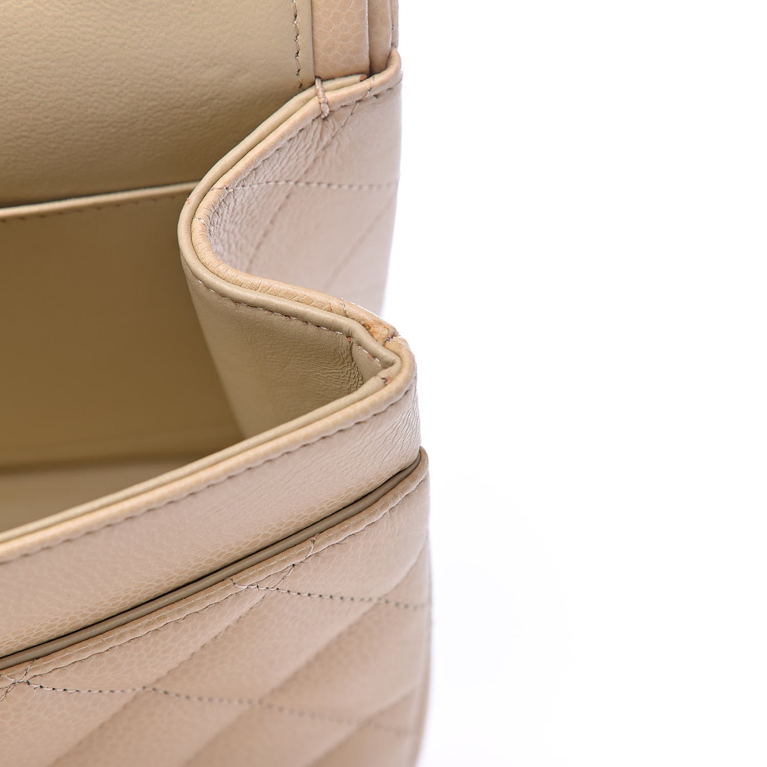 Chanel Caviar Quilted Jumbo Double Flap Beige Clair 12 of 12