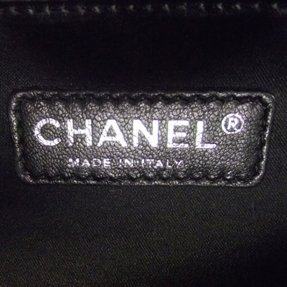 Chanel Leather Twisted Large Tote Gray 9 of 11