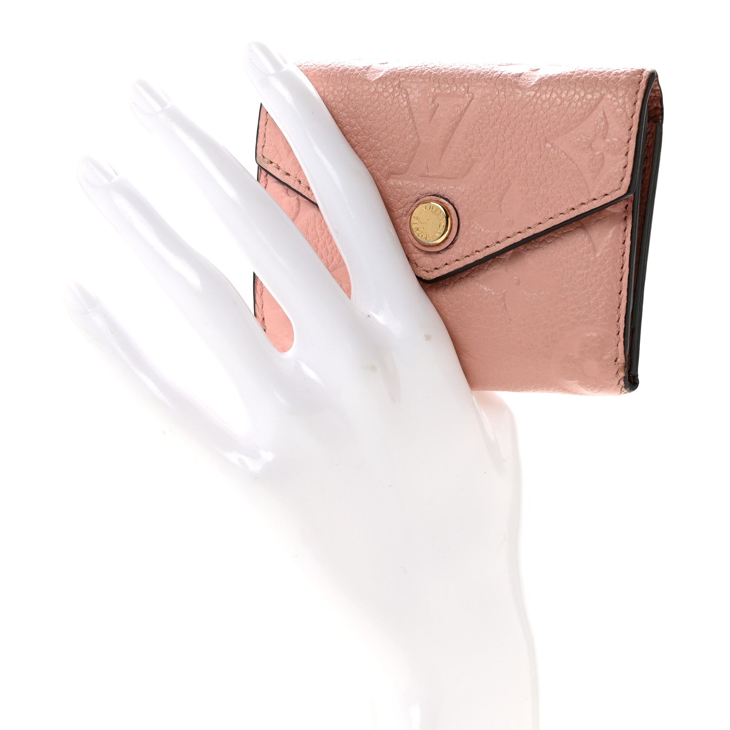 Louis Vuitton Empreinte Zoe Wallet Rose Poudre 2 of 12