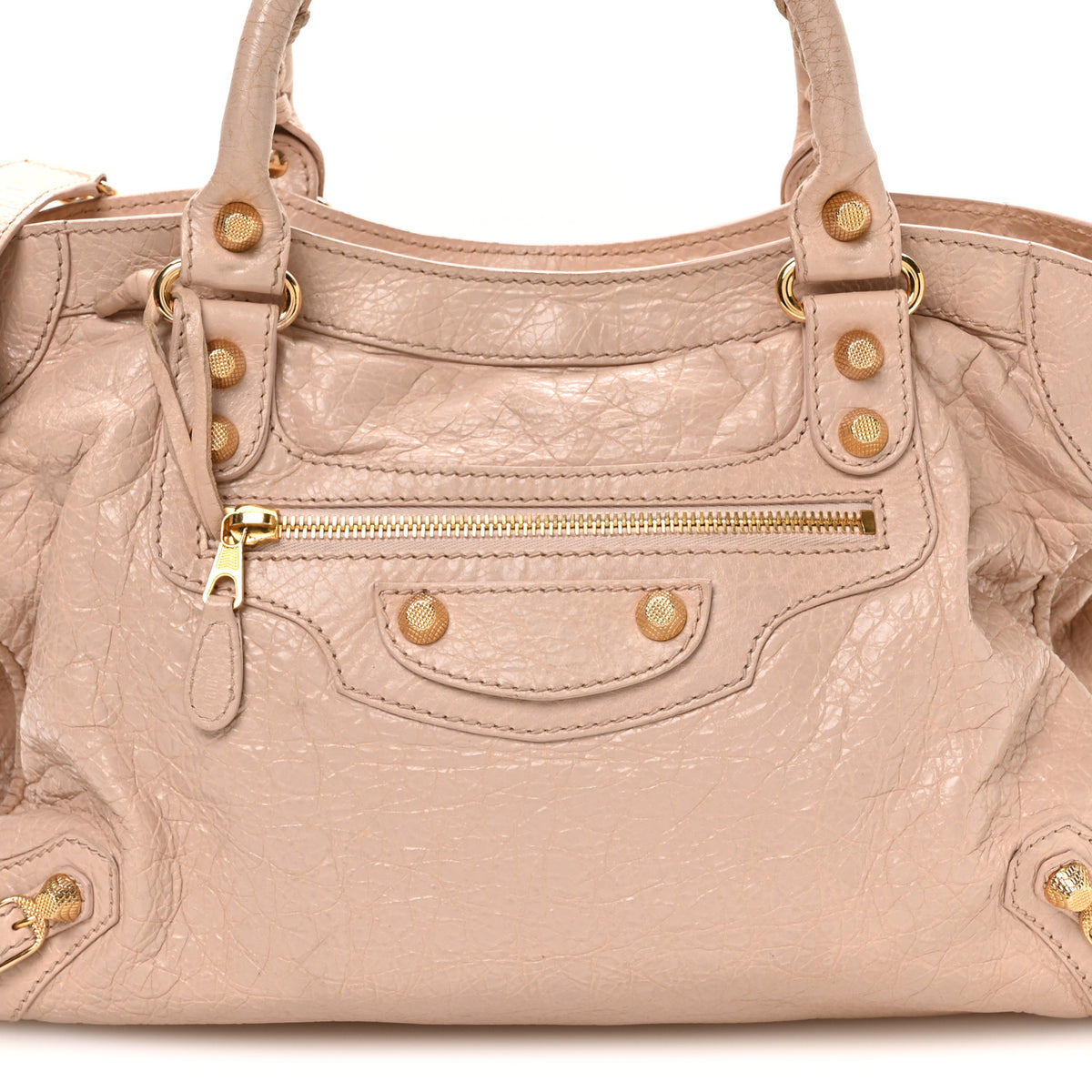 Balenciaga Agneau Giant 12 Gold Hardware City Rose Aubepine Rose Light 9 of 11