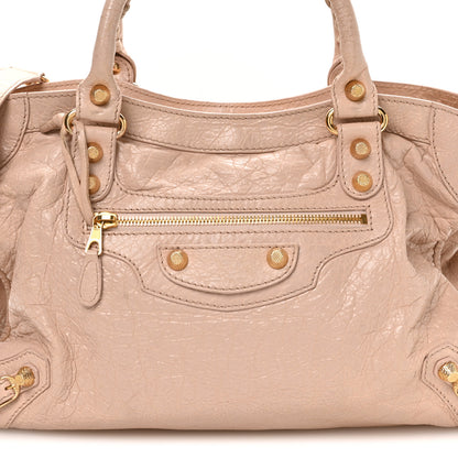 Balenciaga Agneau Giant 12 Gold Hardware City Rose Aubepine Rose Light 9 of 11