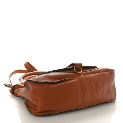 Chloe Calfskin Medium Marcie Satchel Tan 4 of 10