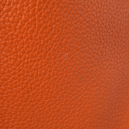 Hermes Taurillon Clemence Evelyne III GM Orange 13 of 18