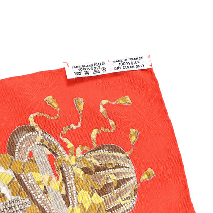 Hermes Silk Les Fetes du Roi Soleil Scarf 90 3 of 3