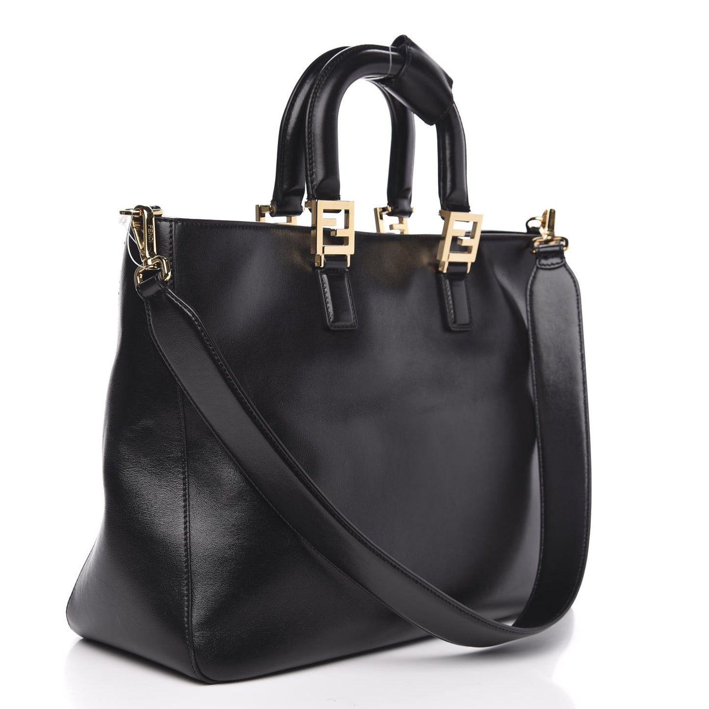 Vitello Glacier Medium FF Tote Black