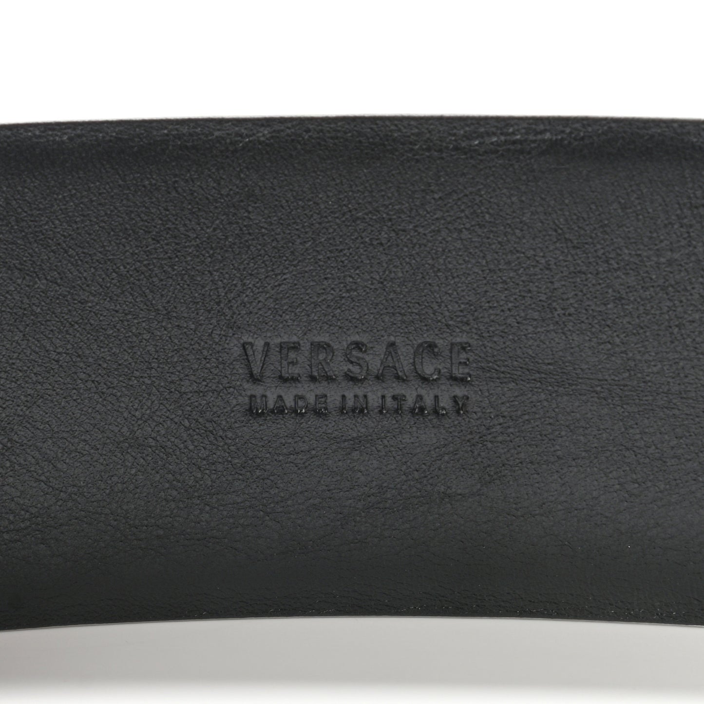 Calfskin Metal Icon Wide Belt 70 28 Black Gold