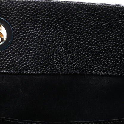 Chanel Caviar Quilted XL Grand Shopping Tote GST Black 7 of 7