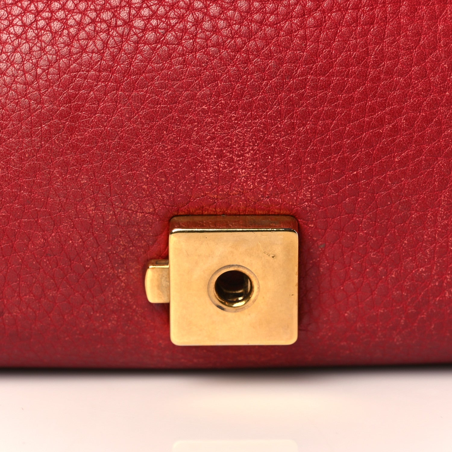 Gucci Cellarius Calfskin GG Marmont Shoulder Bag Vulcanic Red 10 of 12