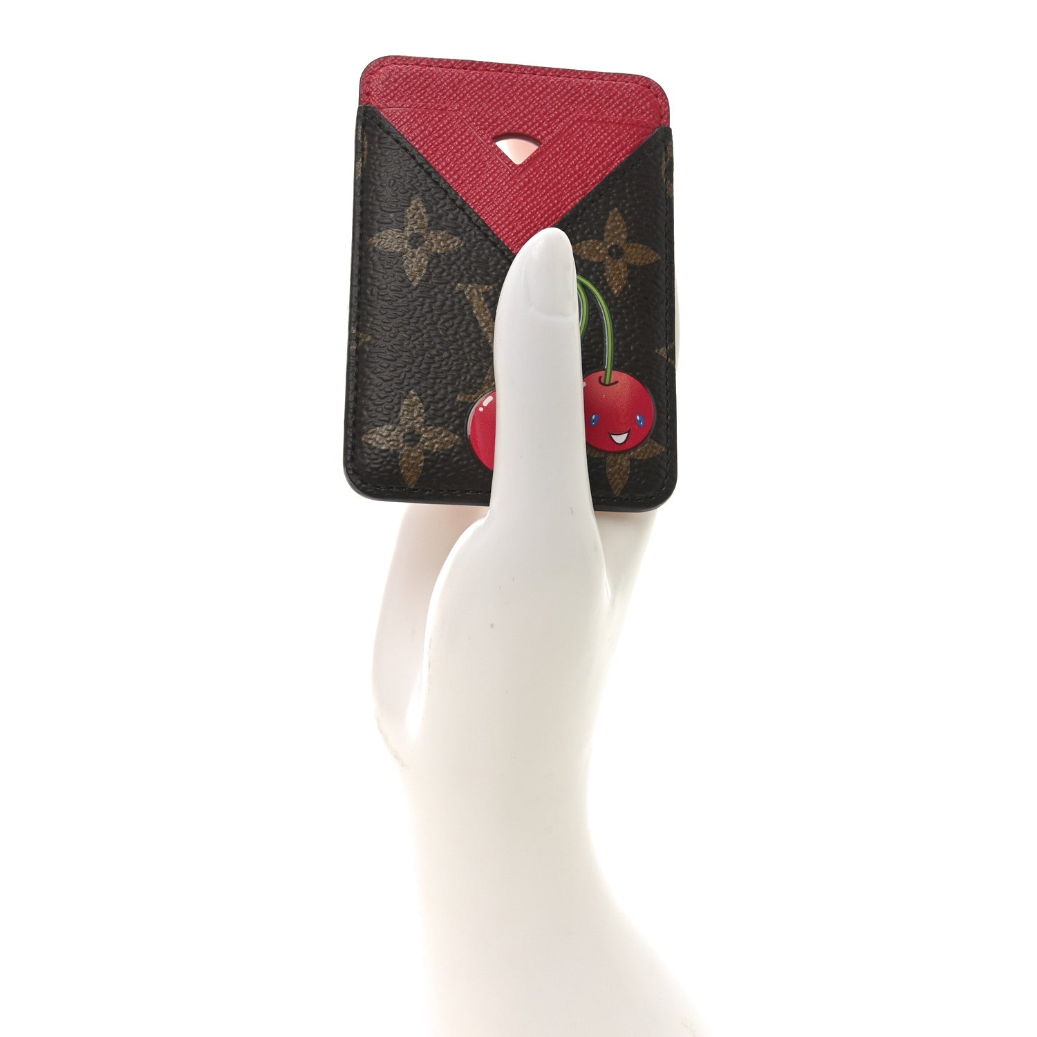 Louis Vuitton LV X TM Monogram Cerises Porte-Cartes Magnet 2 of 6